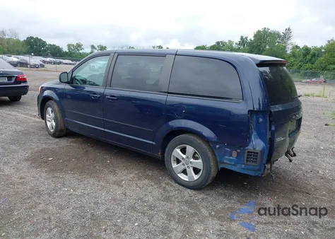 2013 Dodge Grand Caravan Se from USA, damaged, VIN 2C4RDGBG3DR532496